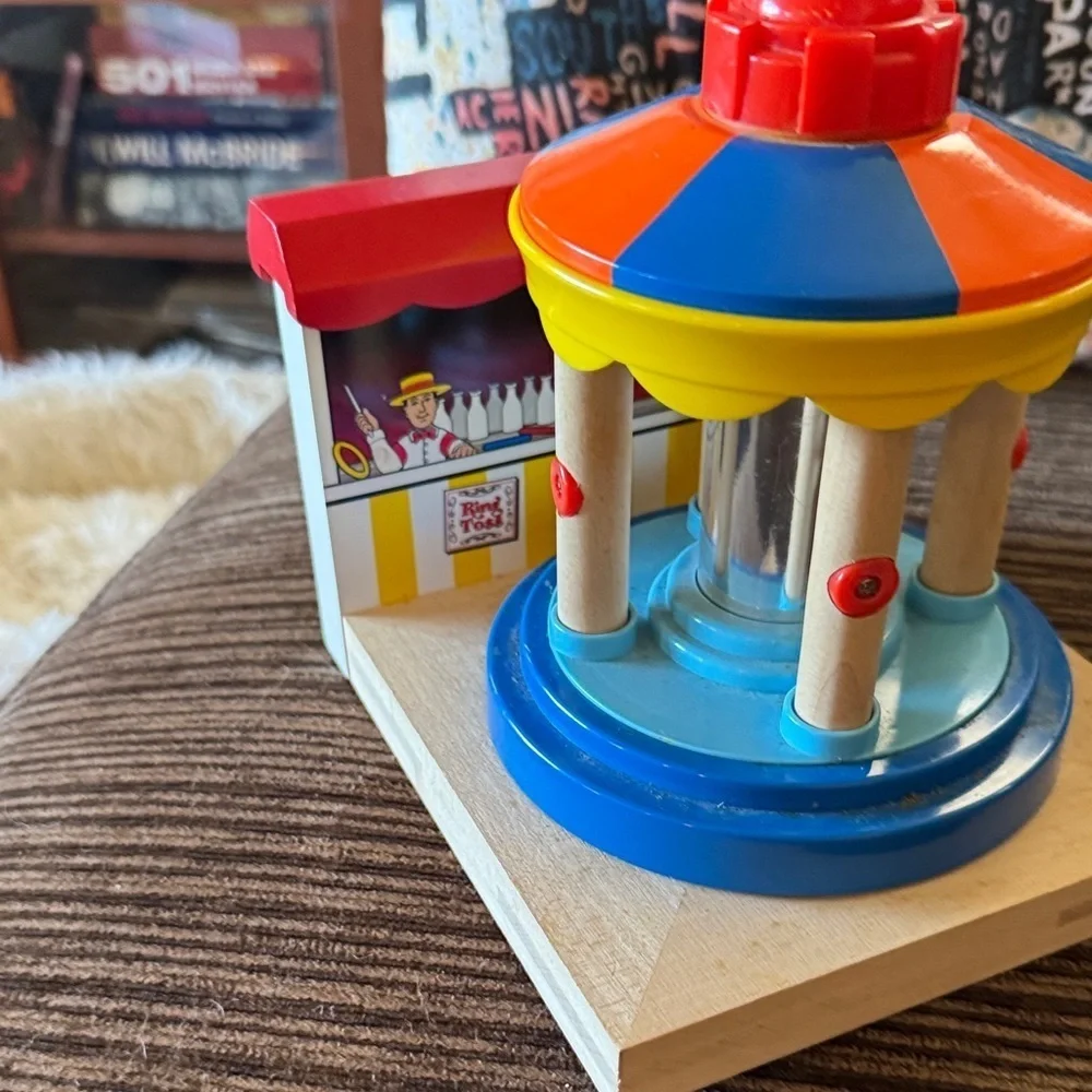 Vibrant Carousel Building Set